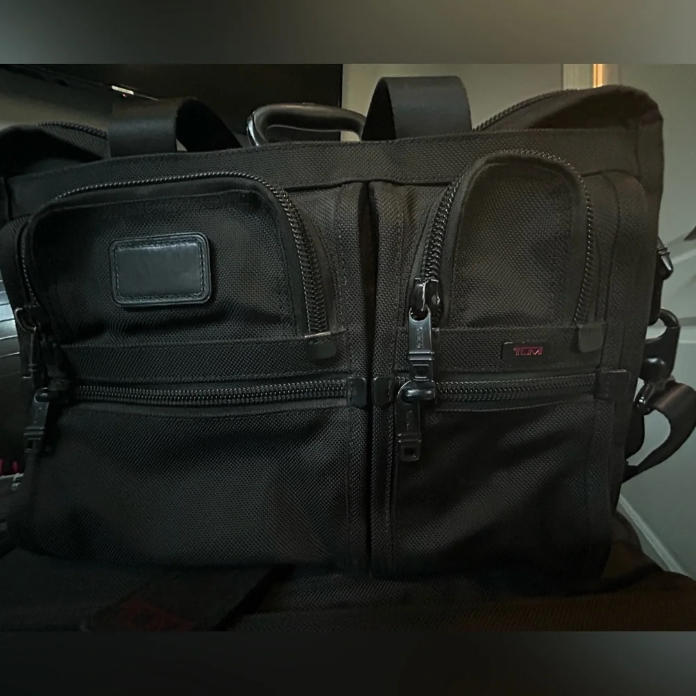 Tumi Alpha laptop briefcase